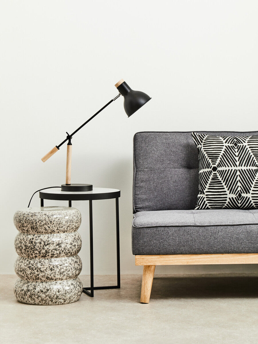 Stockholm Matte Black Table Lamp