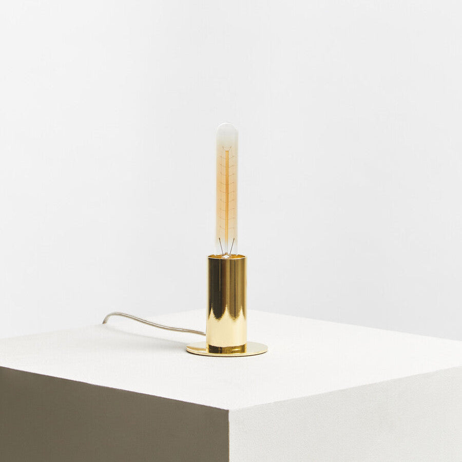 Stockholm Shiny Brass Table Lamp