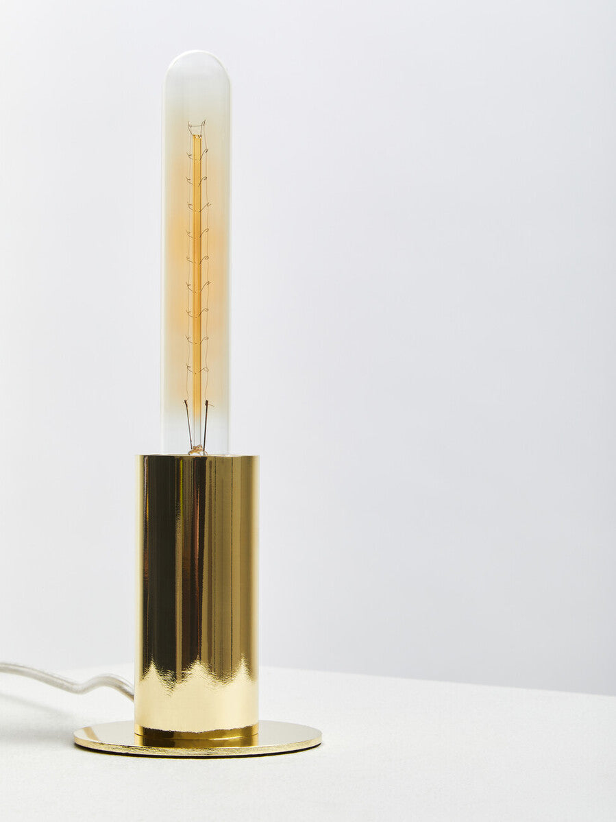Stockholm Shiny Brass Table Lamp