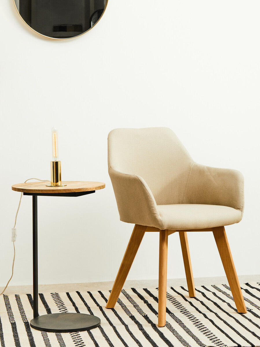 Stockholm Shiny Brass Table Lamp