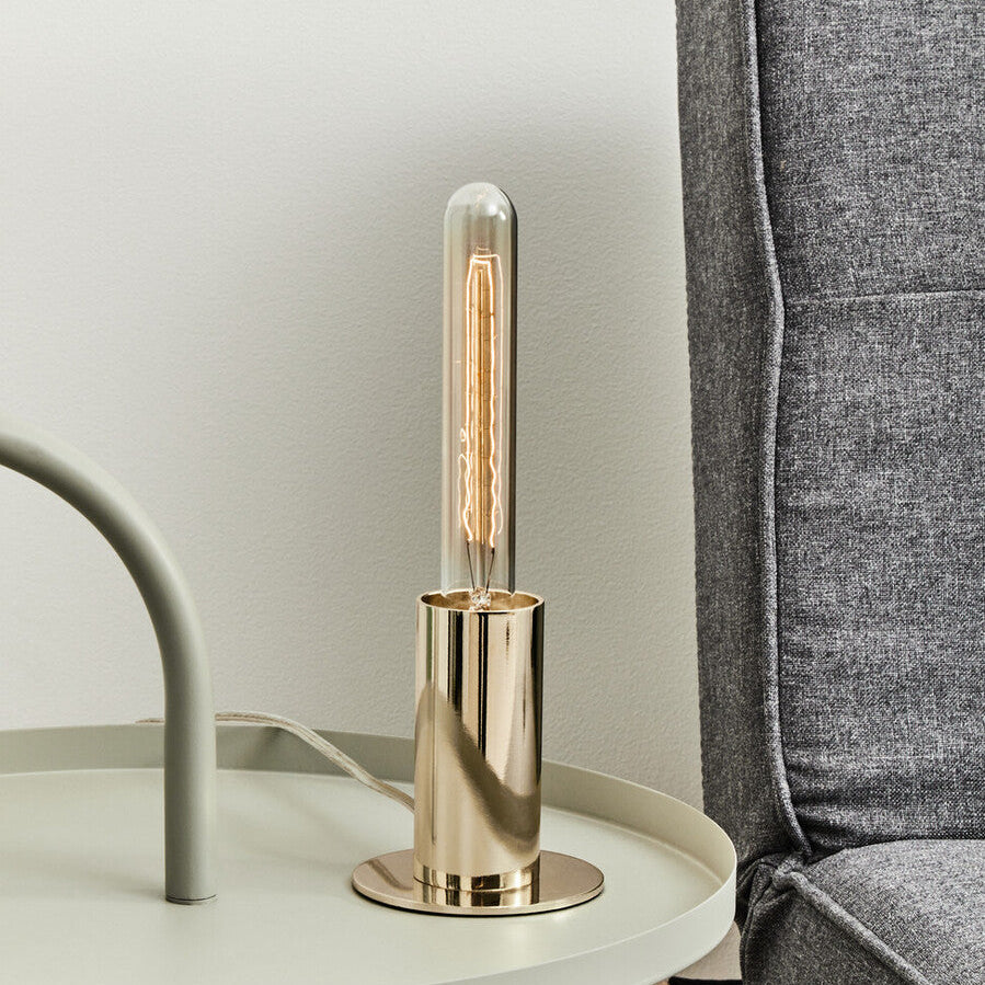 Stockholm Shiny Brass Table Lamp