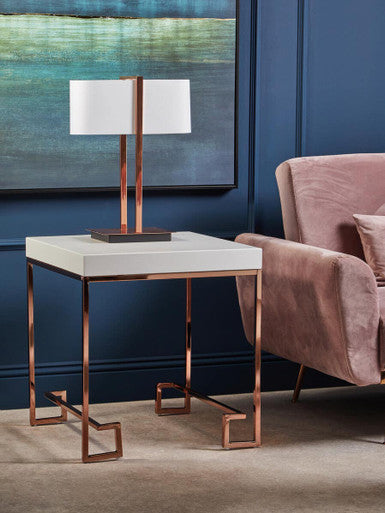Lilian Copper Table Lamp