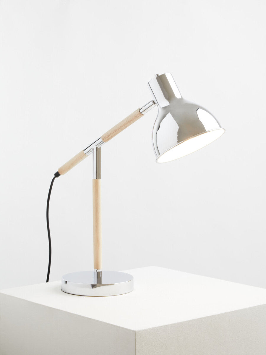 Stockholm Adjustable Desk Lamp In Chrome