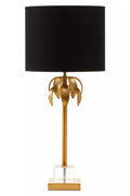 Herta Gold Palm Tree Design Table Lamp