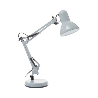 Payton Studio Matte Grey Metal Table Lamp