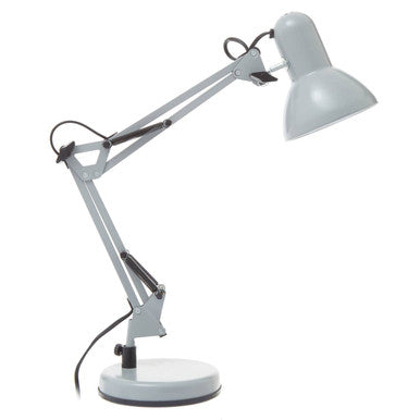 Payton Studio Matte Grey Metal Table Lamp