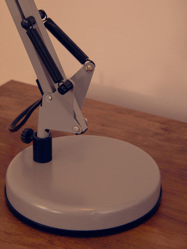 Payton Studio Matte Grey Metal Table Lamp