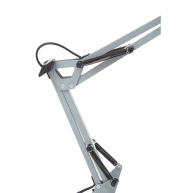 Payton Studio Matte Grey Metal Table Lamp