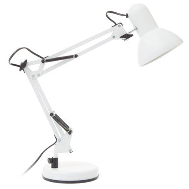 Payton Studio Matte White Metal Table Lamp