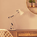 Payton Studio Matte White Metal Table Lamp