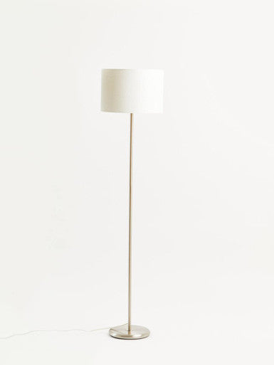 Forma Cream Waffle Shade Floor Lamp