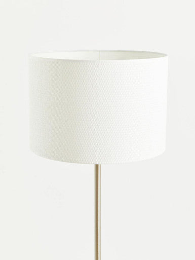 Forma Cream Waffle Shade Floor Lamp