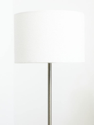 Forma Cream Waffle Shade Floor Lamp