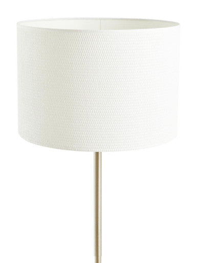 Forma Cream Waffle Shade Floor Lamp
