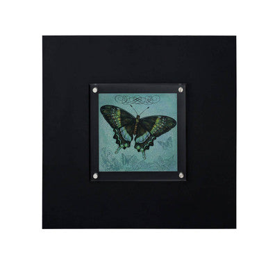 Butterfly 2 Framed Wall Art Black