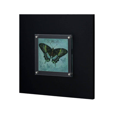 Butterfly 2 Framed Wall Art Black