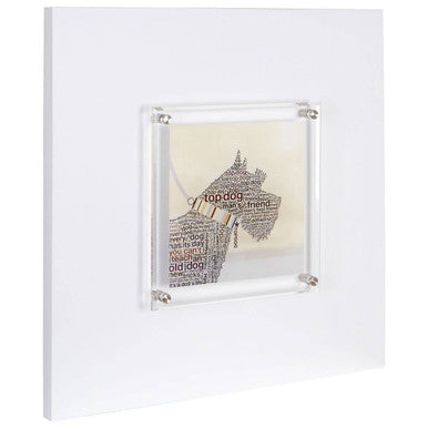 Framed Scottie Wall Art Black