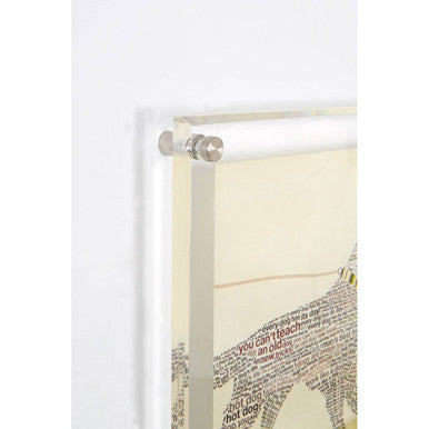 Framed Labrador Wall Art Black Contemporary