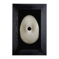 Nason Framed Oval Carving Wall Art