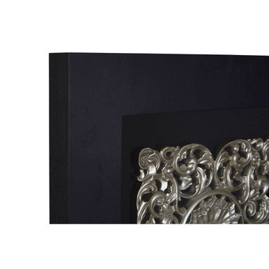 Nason Framed Silver Filigree Carving Wall Art