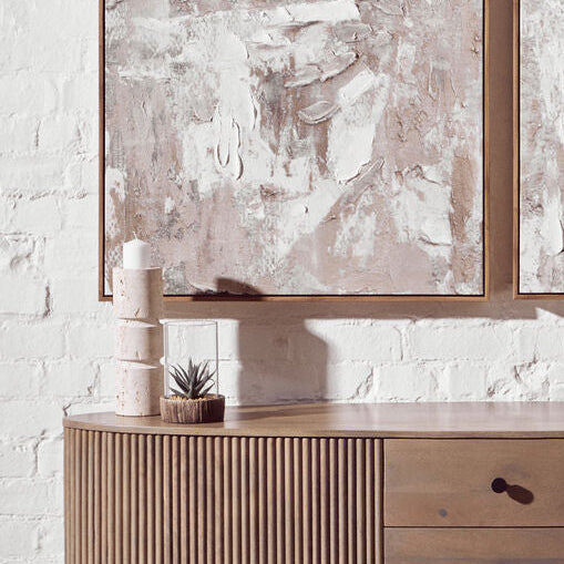 Fiori Small Succulent With Natural Stone Base