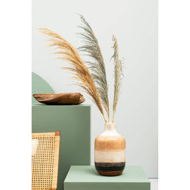Fiori Blue Tall Pampas Grass Stem