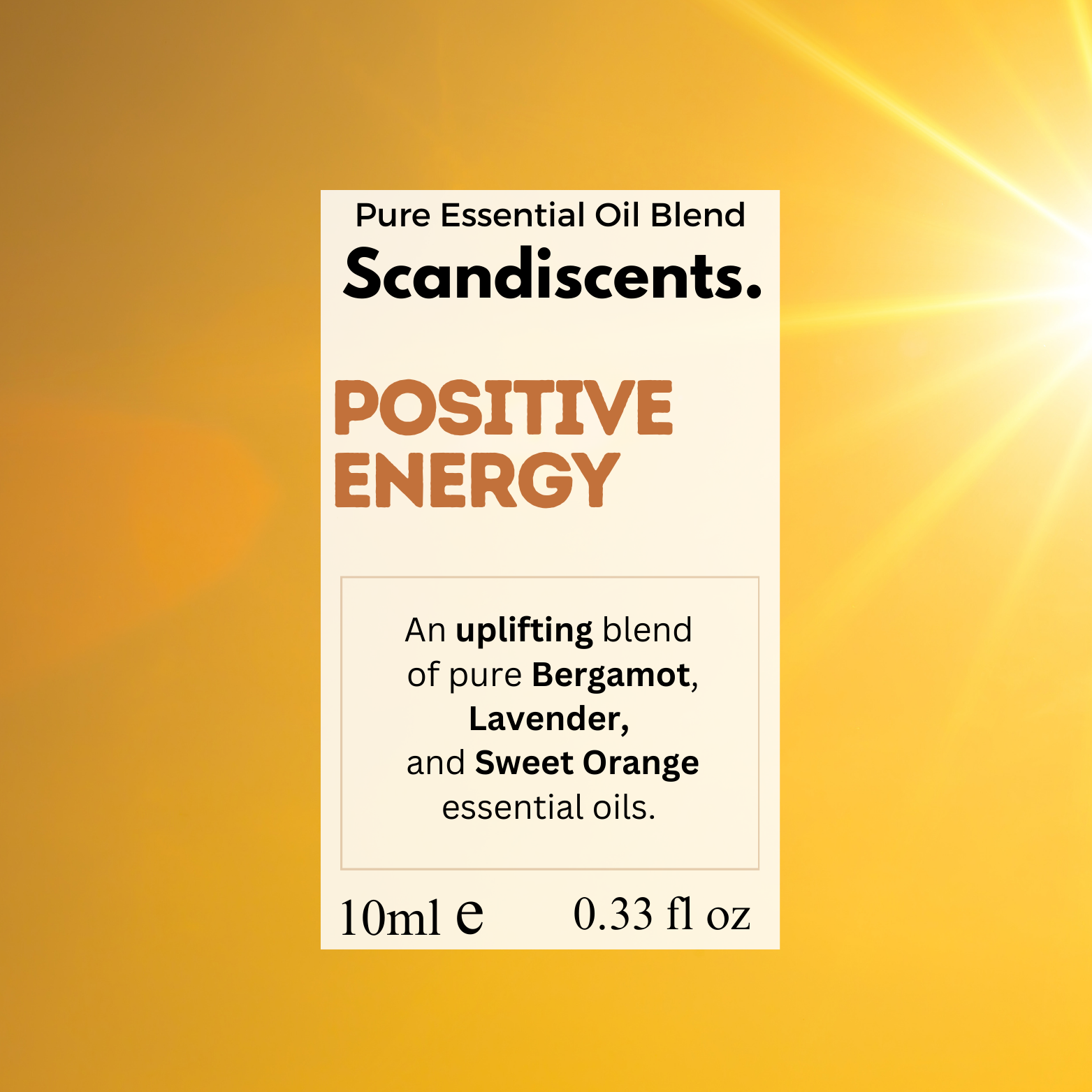 Positive Energy Orange Essential Oil