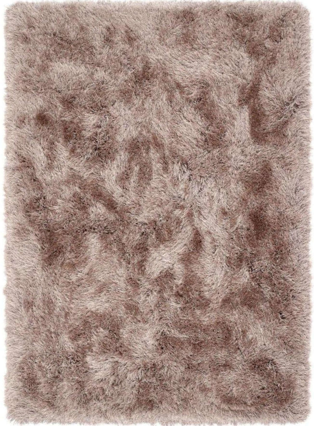Extravagance Mink Shaggy Polyester Contemporary Rug