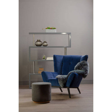 Bosie Sheepskin Gunmetal Grey Rug