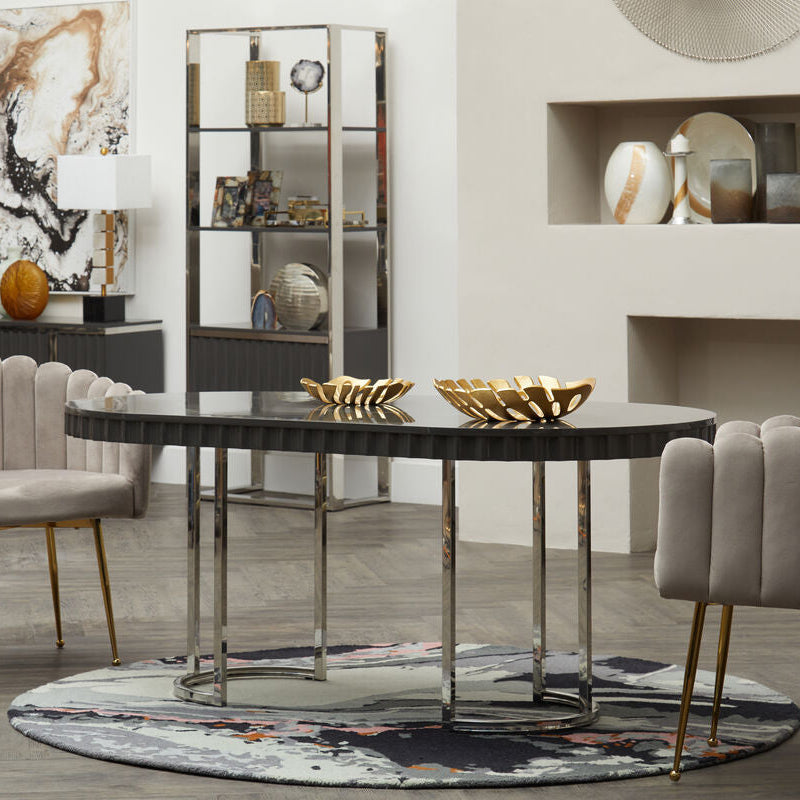 Bosie Moyo Round Wool Rug