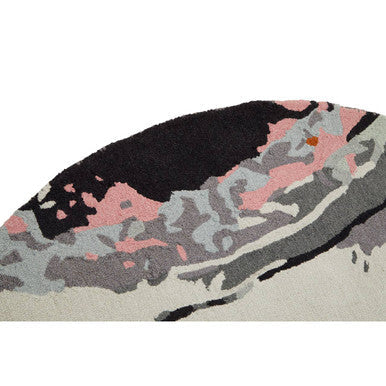 Bosie Moyo Round Wool Rug