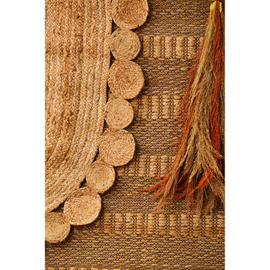 Bosie Demir Ova Jute Rug