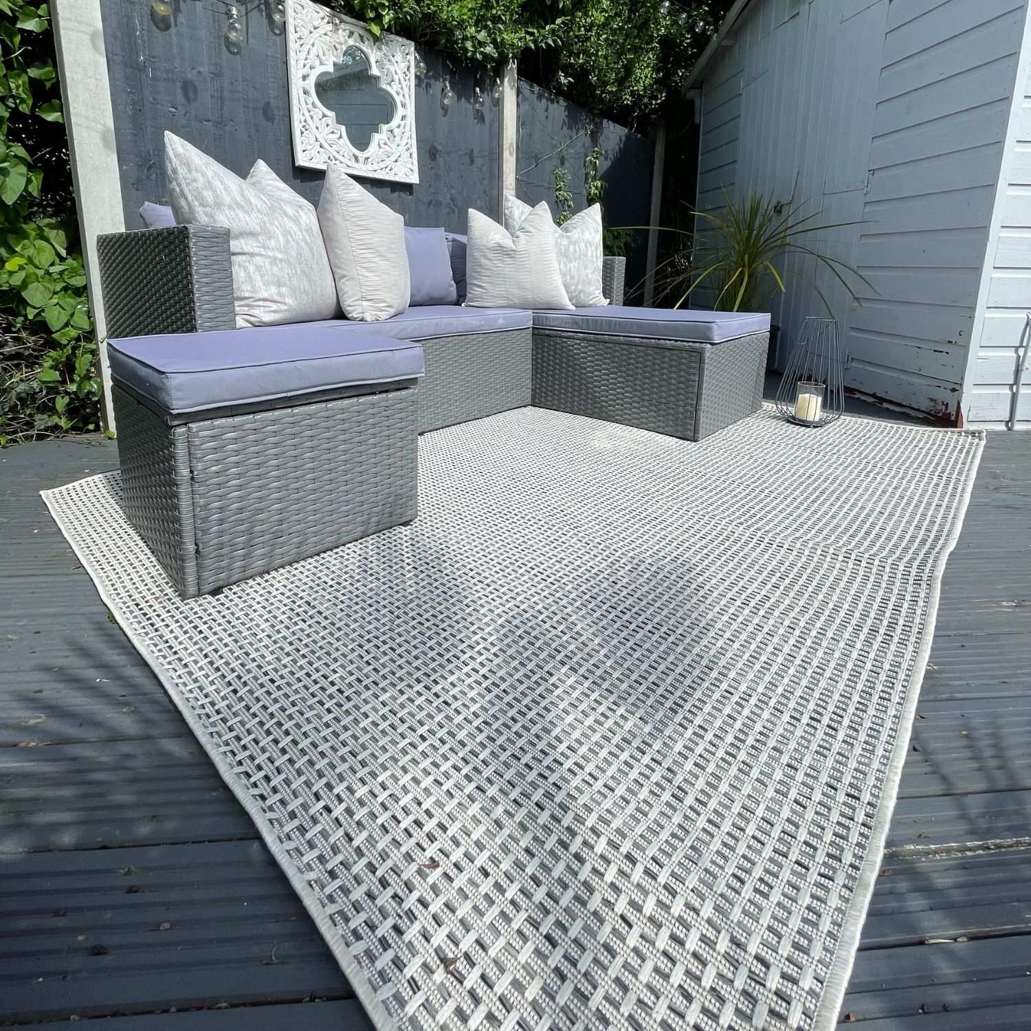 Magic Outdoor Rug Cream