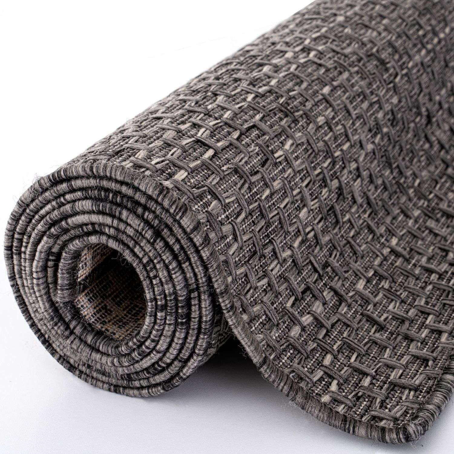 Magic Outdoor Rug Dark Grey