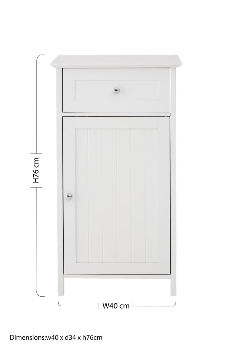 Portland 1 Inner Shelf & Drawer Cabinet