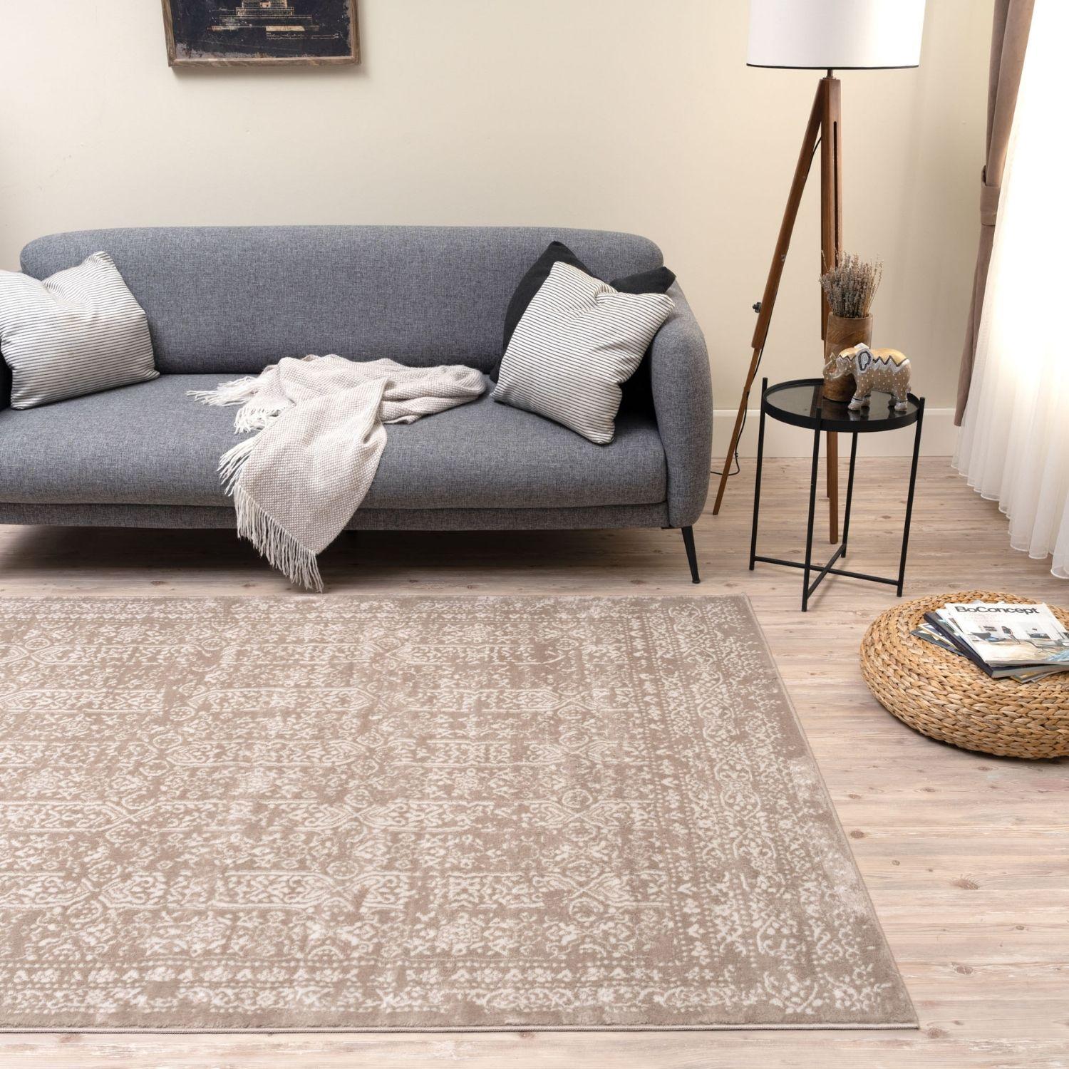 Montana Beige Contemporary Rug
