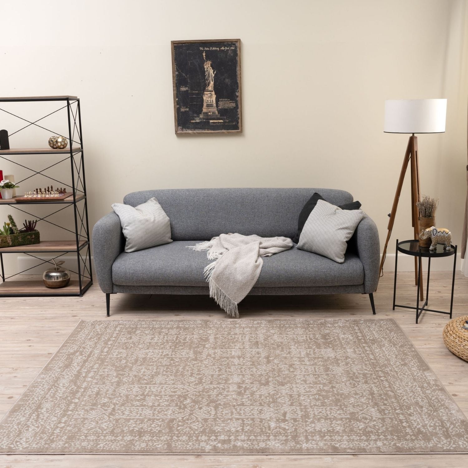 Montana Beige Contemporary Rug