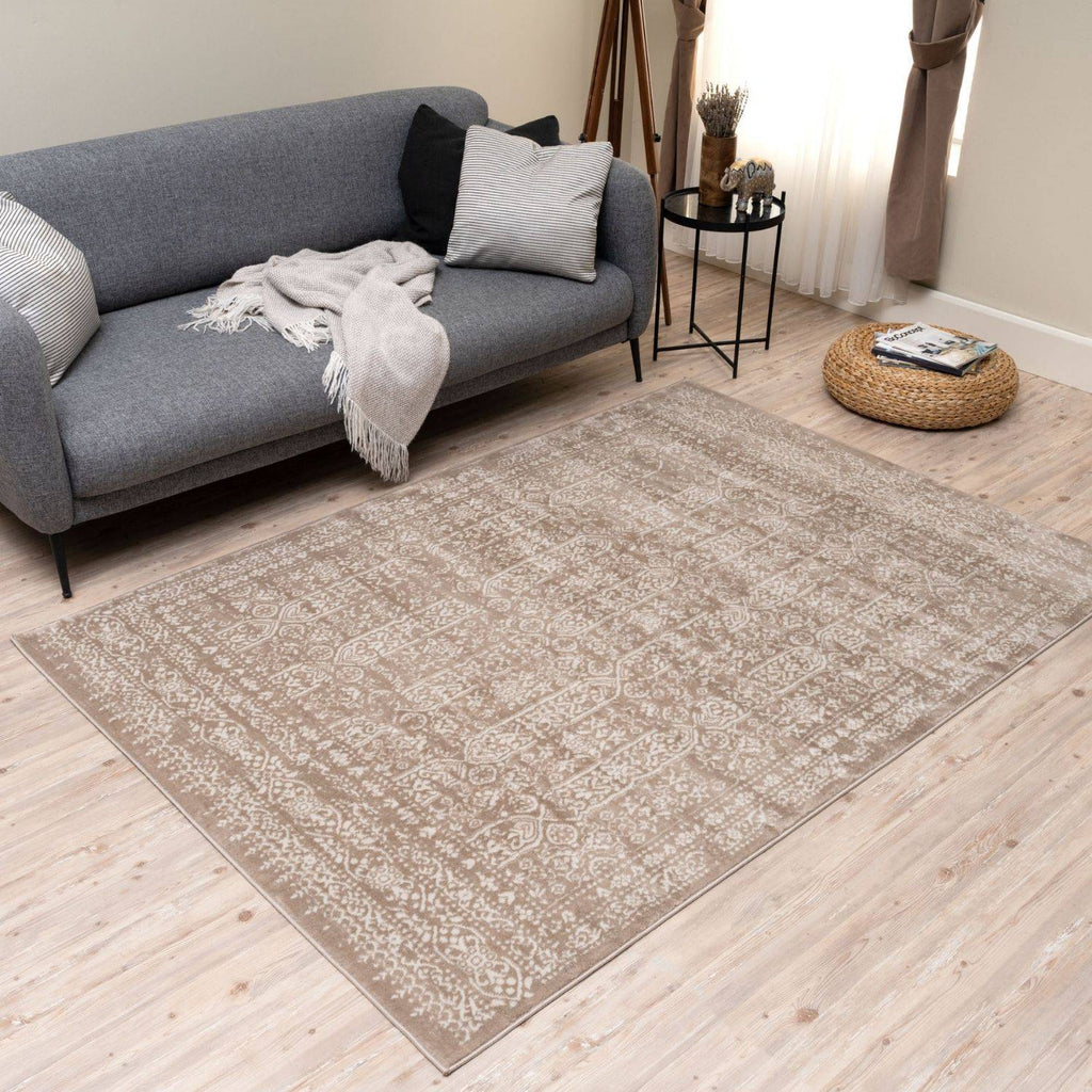 Montana Beige Contemporary Rug