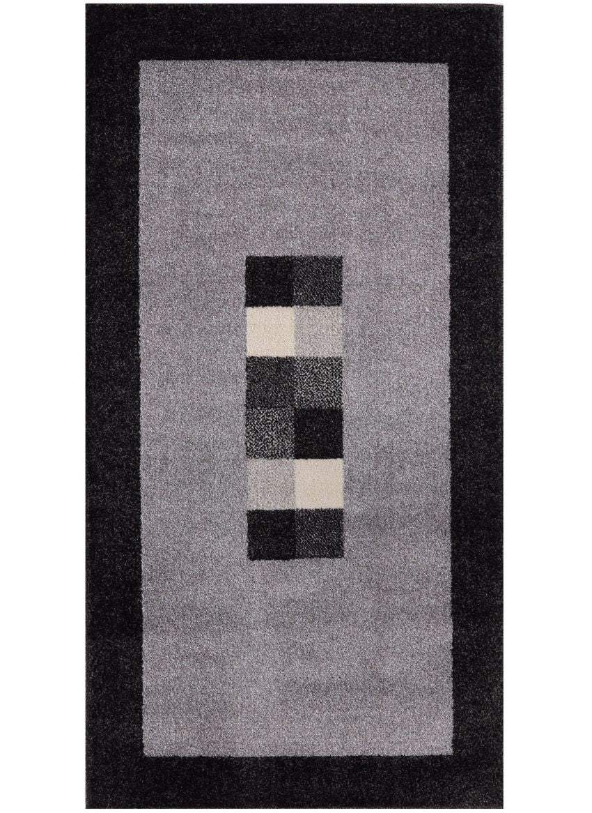 Ephesus Grey Black Rug
