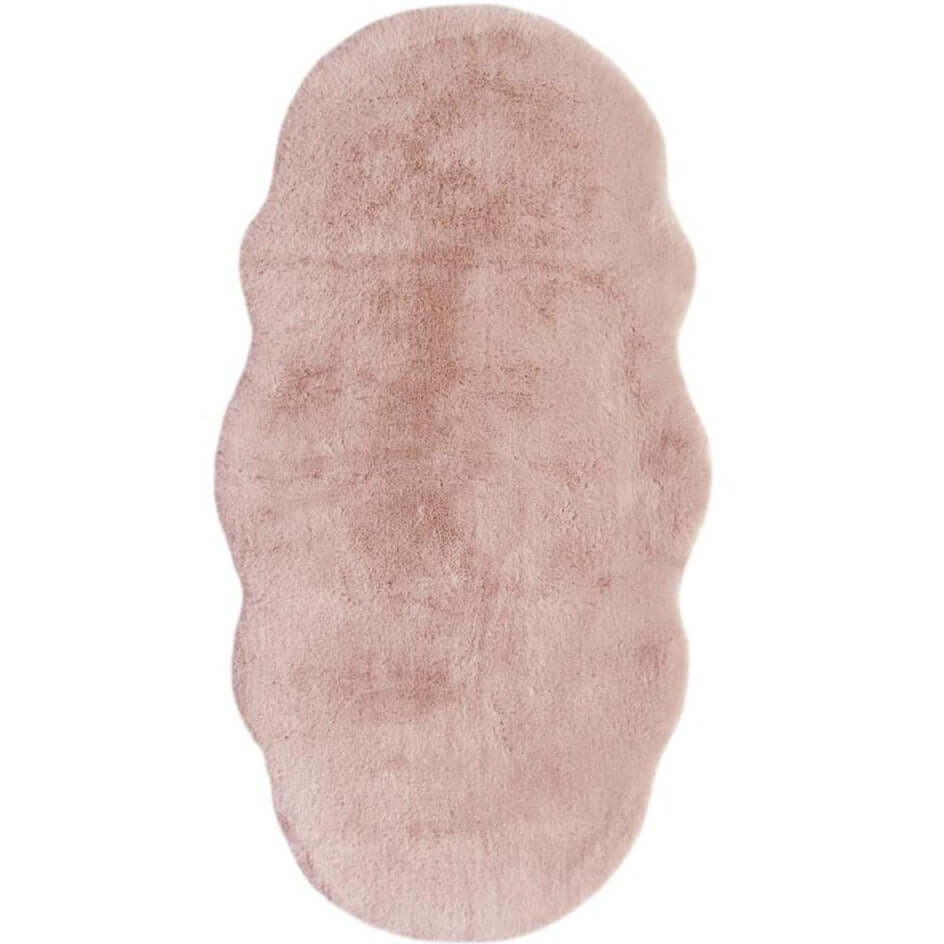 Luxury Pink Fur Rug