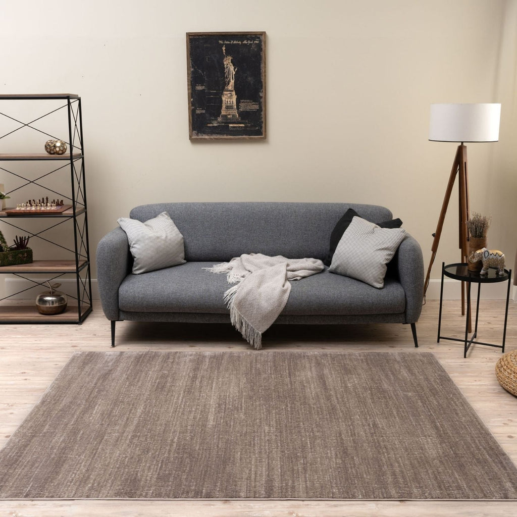 Montana Beige Jute Natural Contemporary Rug