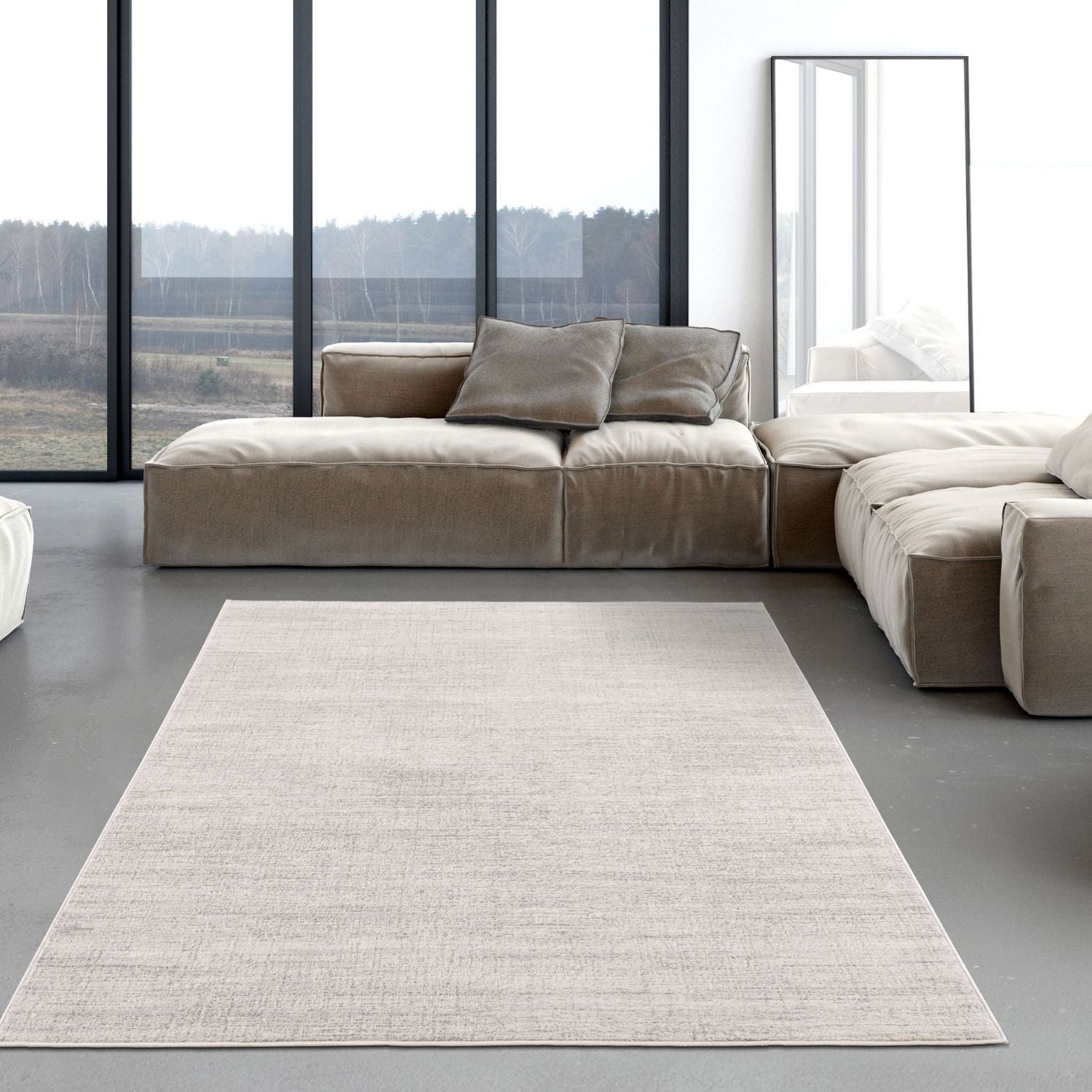 Montana Cream & Grey Rug