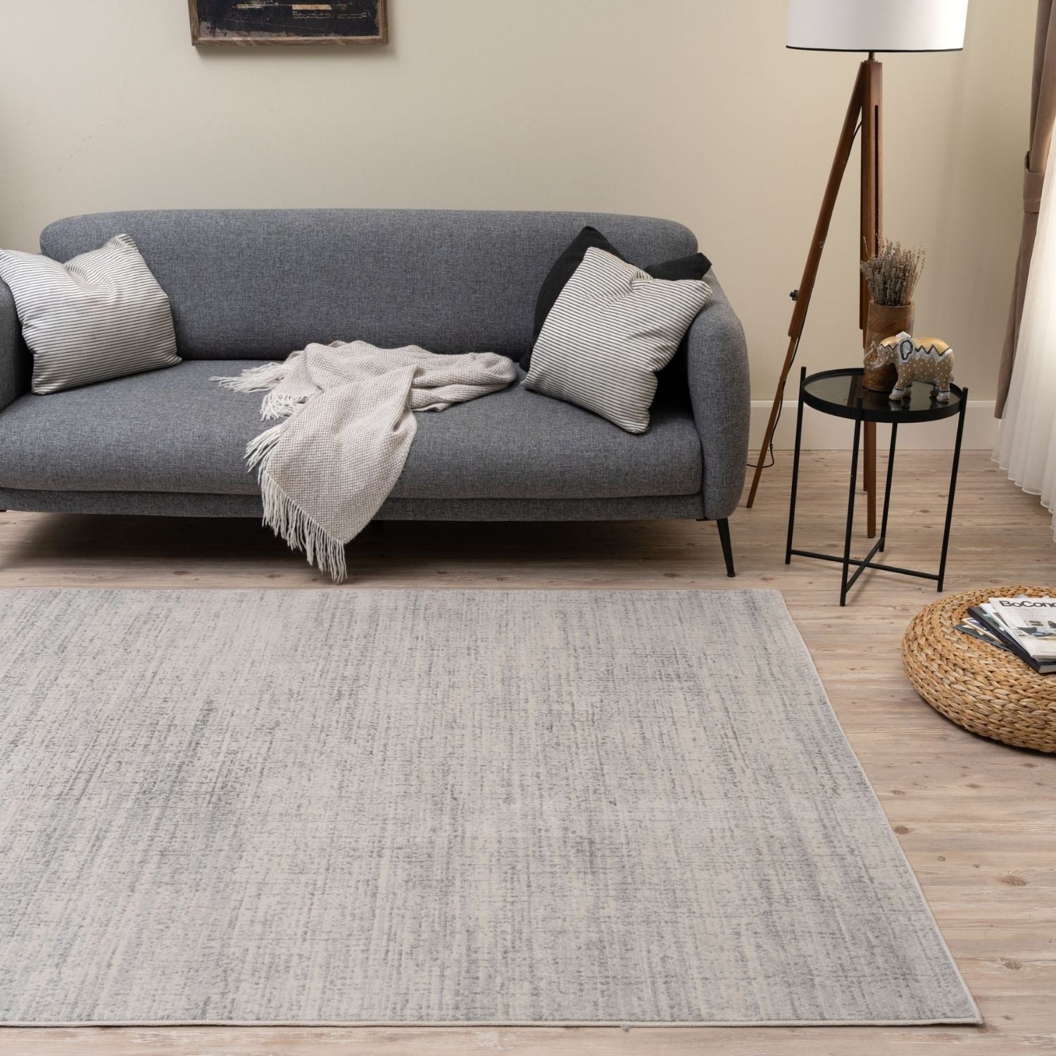 Montana Cream & Grey Rug