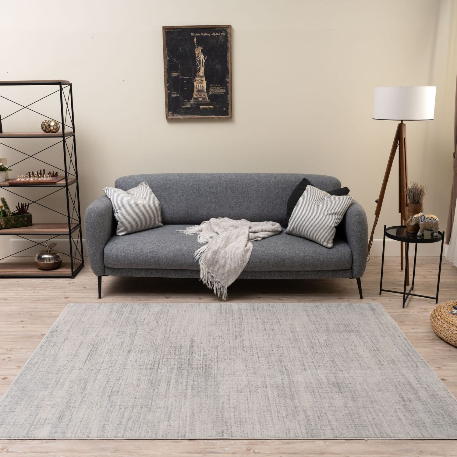 Montana Cream & Grey Rug