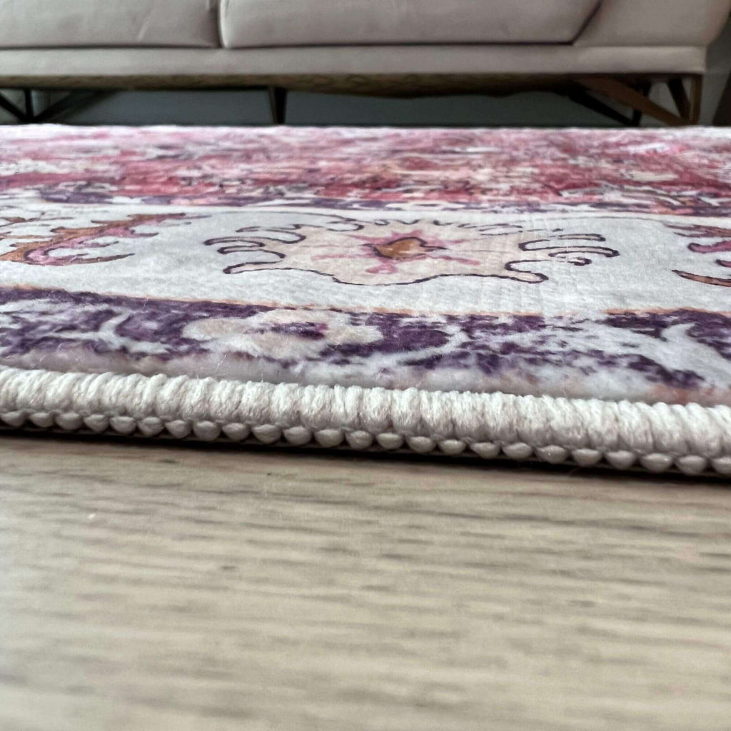 Rada Vintage Washable Contemporary Rug