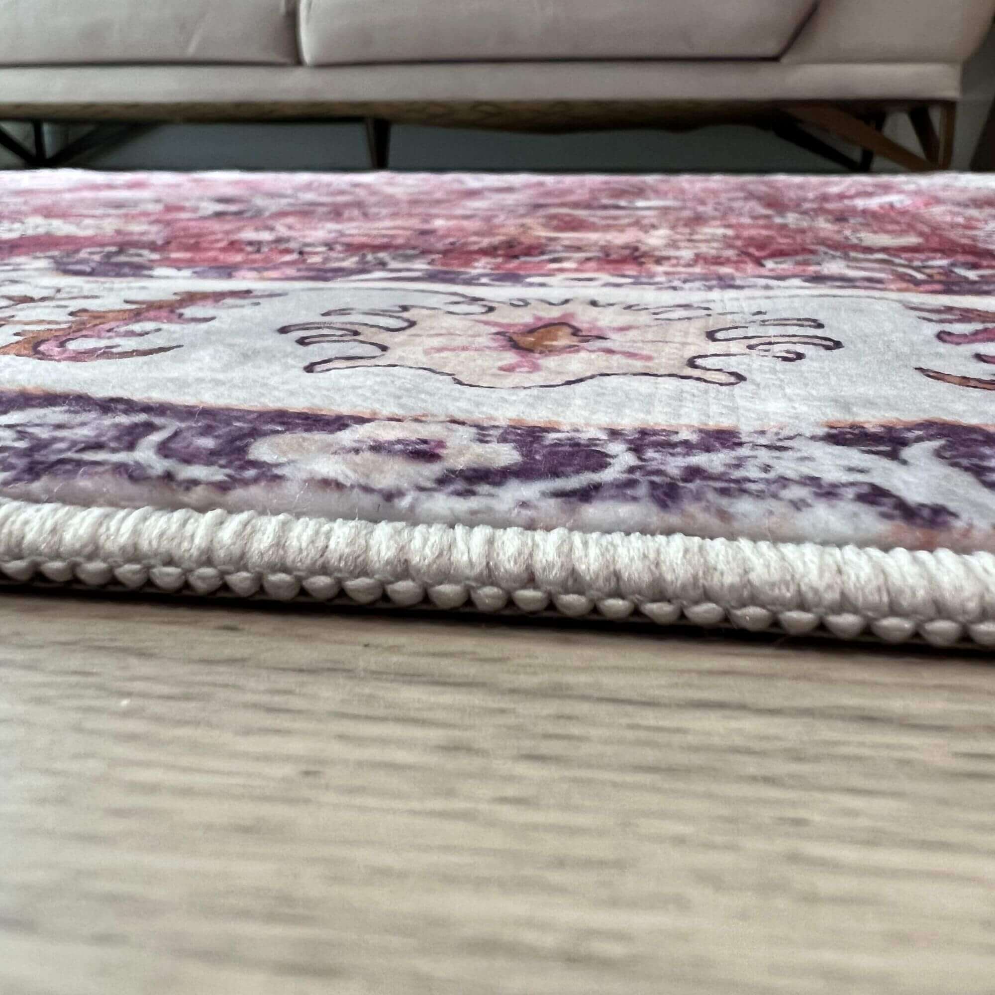 Rada Vintage Washable Contemporary Rug