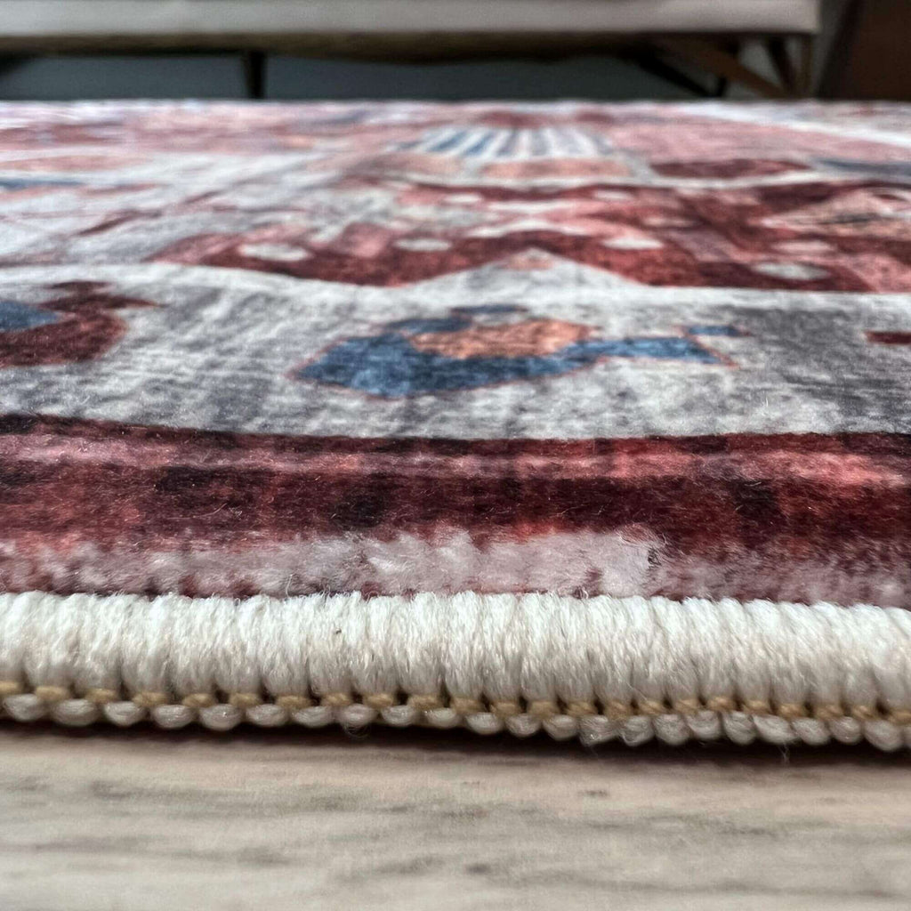 Madar Vintage Washable Cream Rug