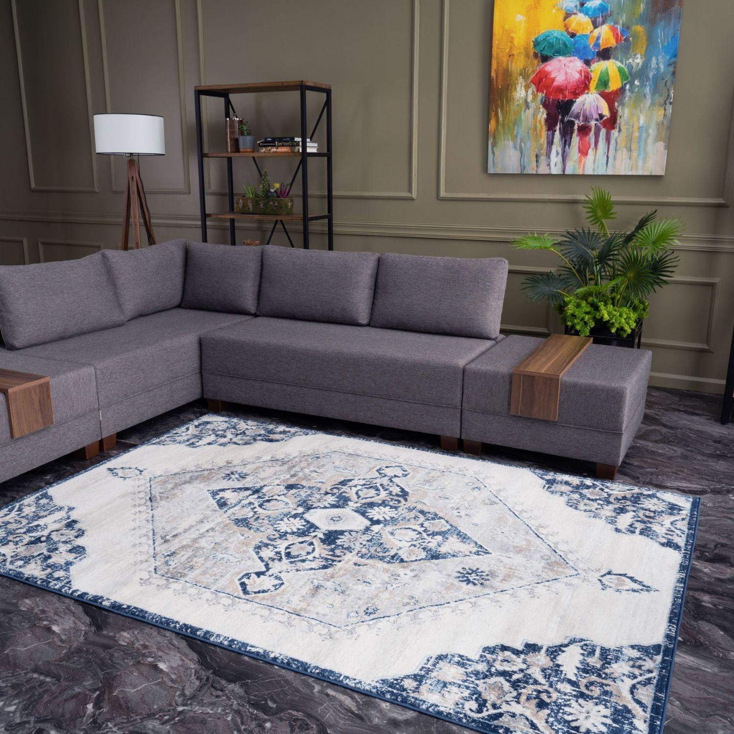 Montana Vintage Navy Rugs