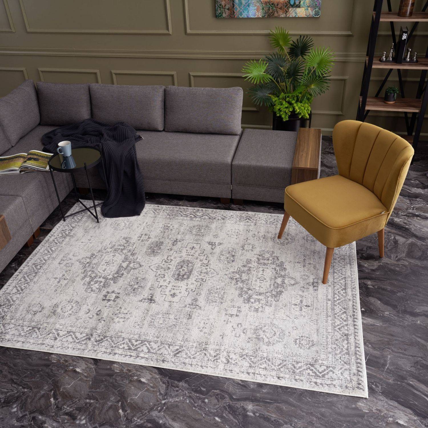 Montana Vintage Grey Rugs