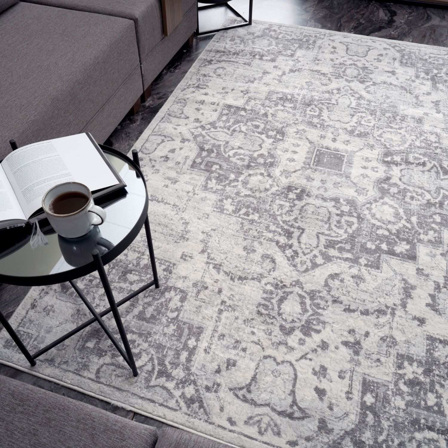 Montana Vintage Grey Rug